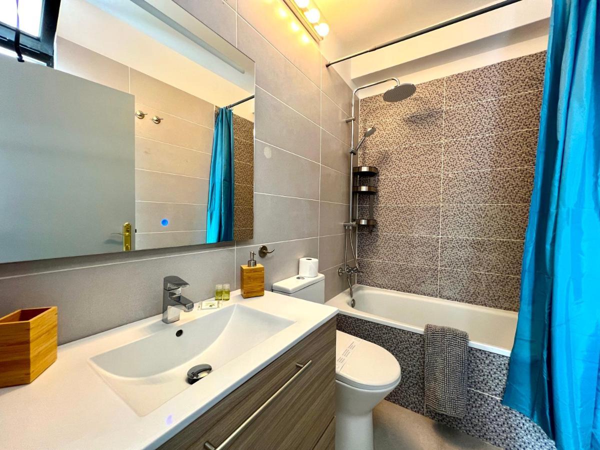 Stunning Lovely Flat With Pool And Strong Wi-Fi, 31 アロナ エクステリア 写真